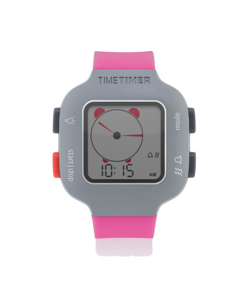 Time Timer watch Plus - youth - berry - alarm mode