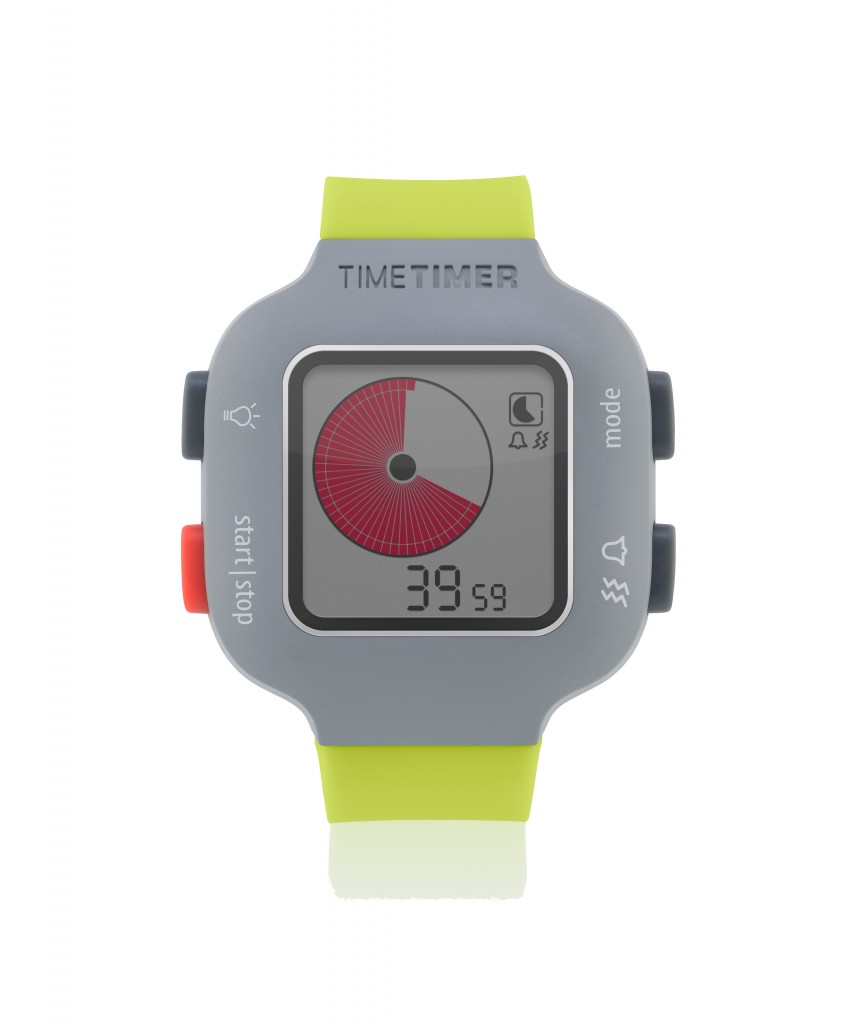 Time Timer watch Plus - youth - limegreen - Timer mode